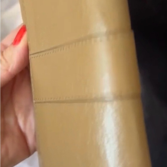 Coach Tan Suede Handbag + Coach leather wallet - Picture 13 of 14